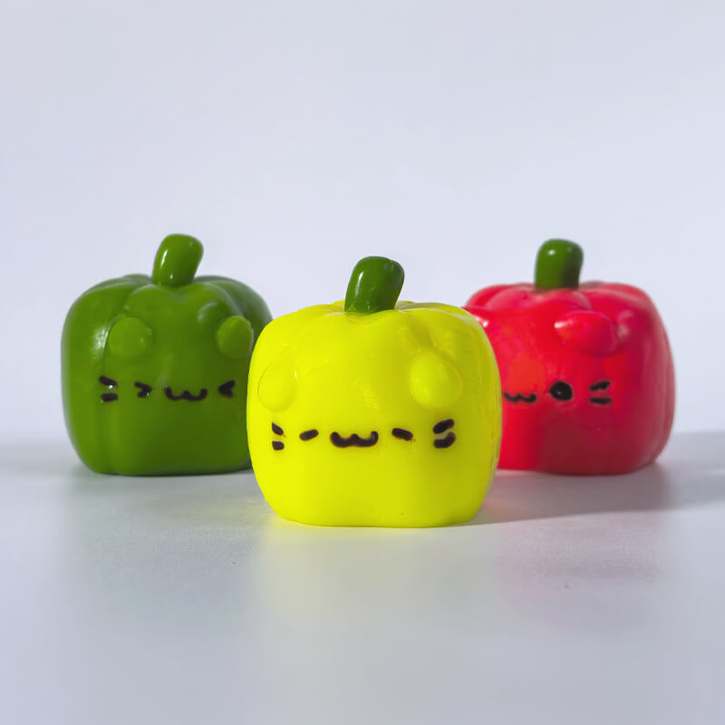 3pcs Bell Peppers Bundle Bam Squishy BAMSQUISHY