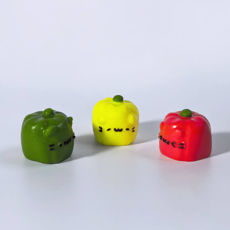 3pcs Mini Bell Peppers Bundle Bam Squishy BAMSQUISHY
