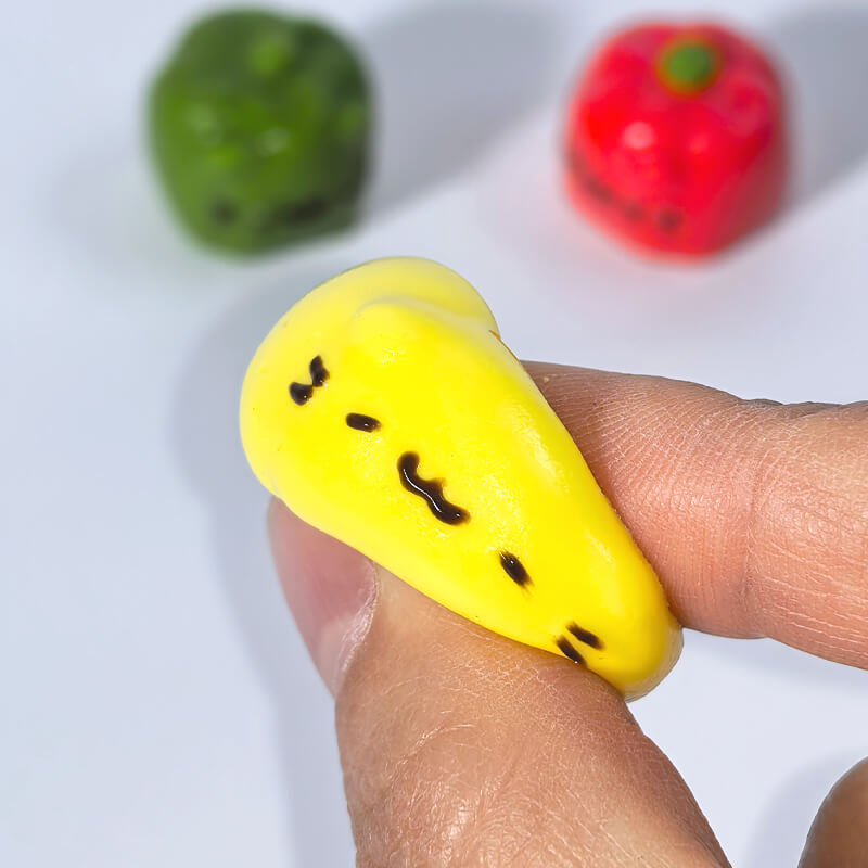 3pcs Mini Bell Peppers Bundle Bam Squishy BAMSQUISHY