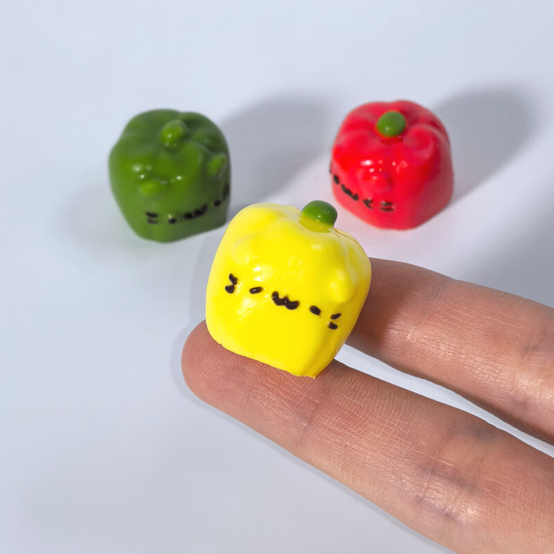 3pcs Mini Bell Peppers Bundle Bam Squishy BAMSQUISHY