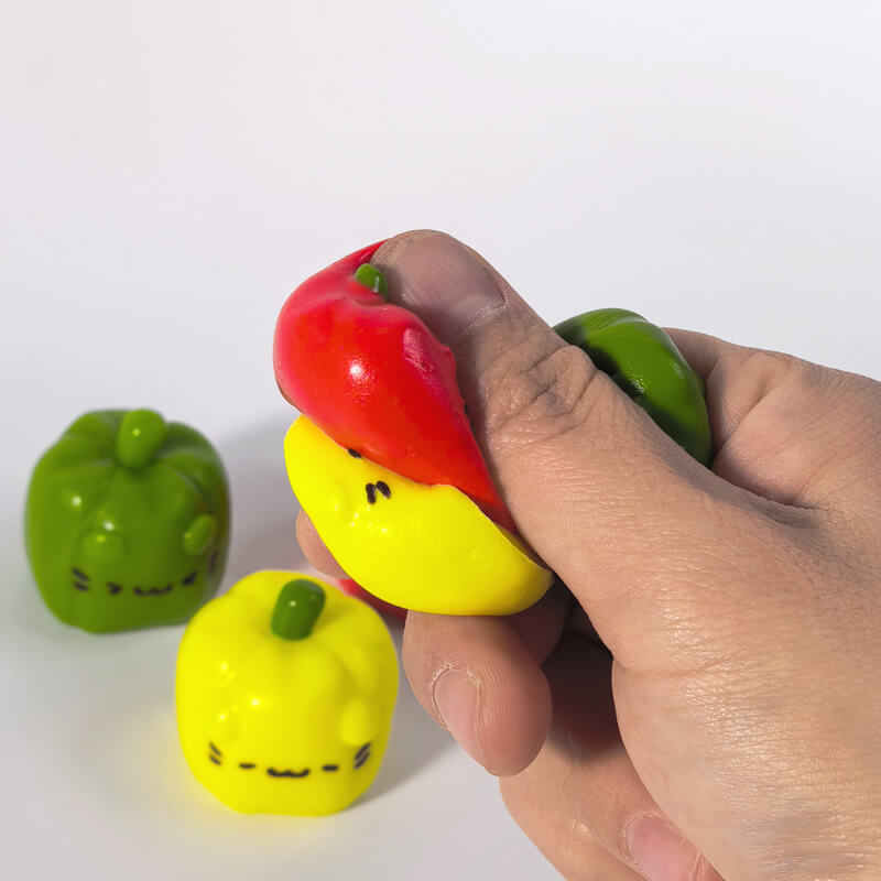 3pcs Mini Bell Peppers Bundle Bam Squishy BAMSQUISHY