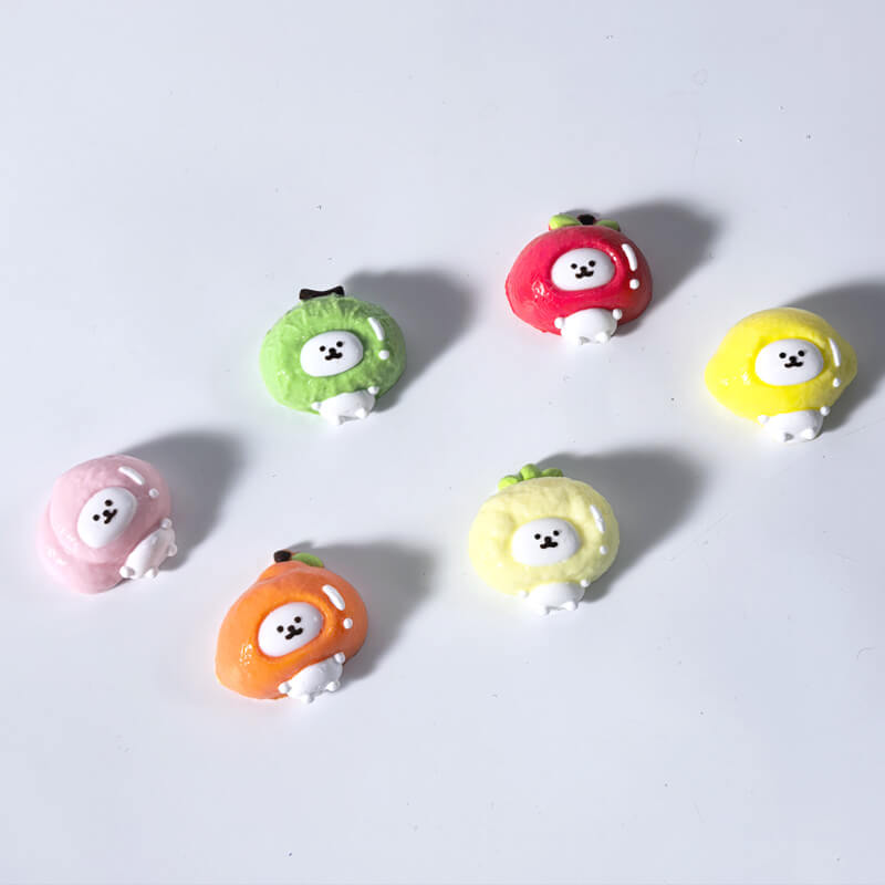 6pcs Cute Fruit Bear Bundle Taba Squishy BAMSQUISHY