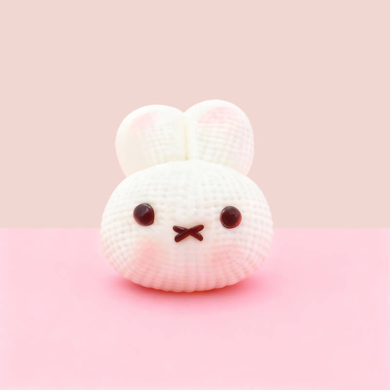 22g Knitted Rabbit Taba Squishy BAMSQUISHY