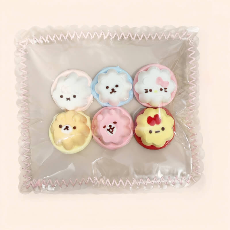 Cute Pudding Taba Squishy Bundle Pack BAMSQUISHY