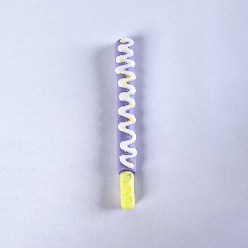 Blueberry Cream Covered Biscuit Stick Bam Squishy - BAMSQUISHY