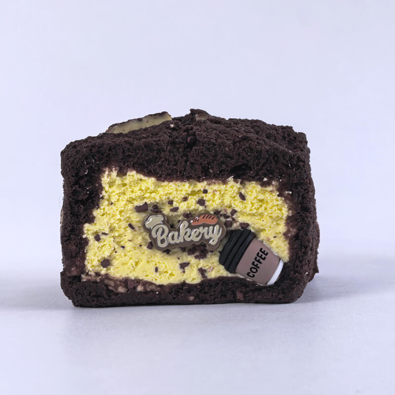 Coffee Double-layer Toast Bam Squishy - BAMSQUISHY