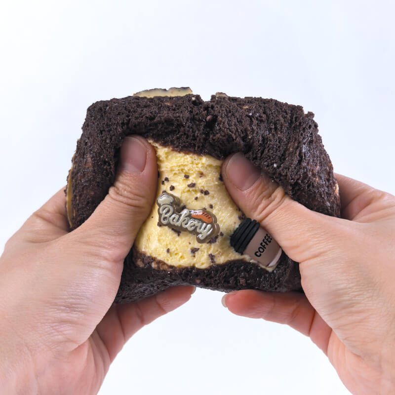 Coffee Double-layer Toast Bam Squishy - BAMSQUISHY