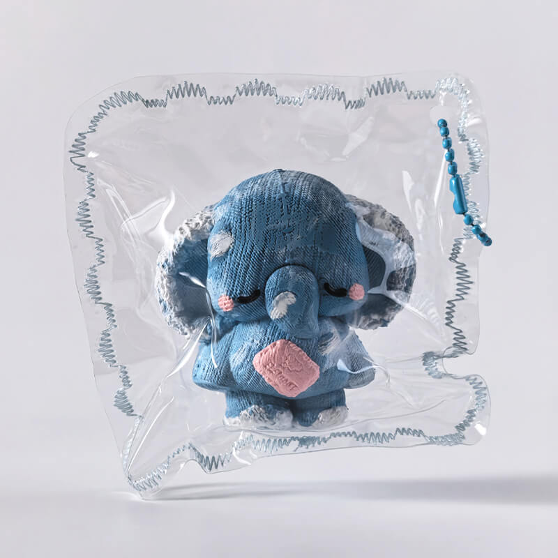 Cute Knitted Elephant Bam Squishy Dokee Boom BAMSQUISHY