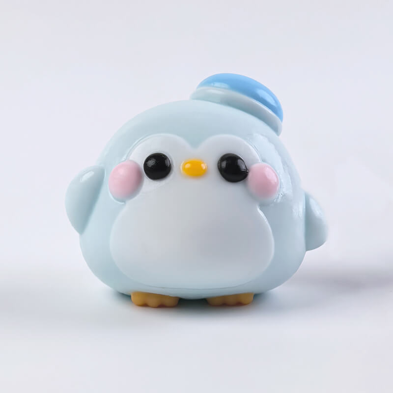 Cute Penguin With Navy Hat Bam Squishy BAMSQUISHY