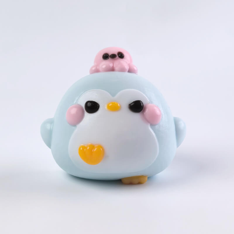 Cute Penguin With Octopus Bam Squishy BAMSQUISHY