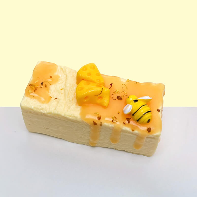 Honey Butter Square brick Taba Squishy BAMSQUISHY