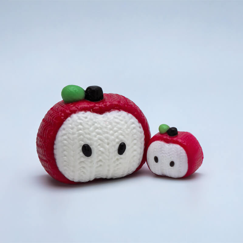 Knitted Apple Bundle Taba Squishy BAMSQUISHY
