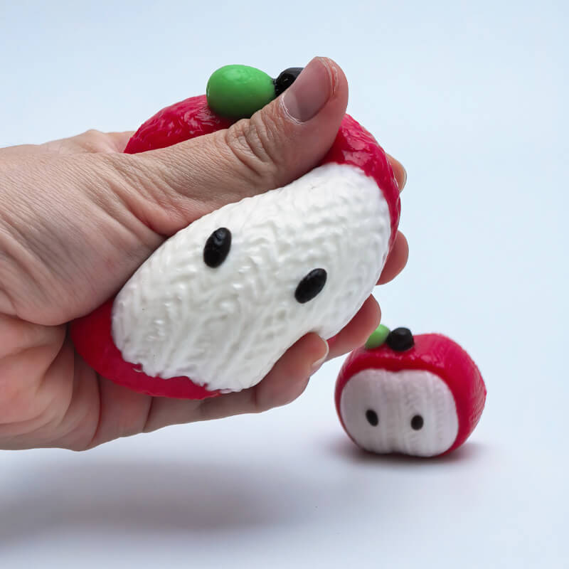 Knitted Apple Bundle Taba Squishy BAMSQUISHY