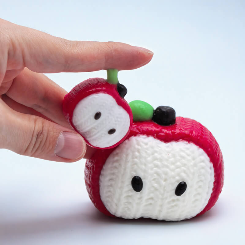 Knitted Apple Bundle Taba Squishy BAMSQUISHY