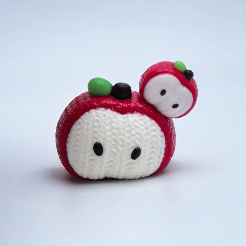 Knitted Apple Bundle Taba Squishy BAMSQUISHY