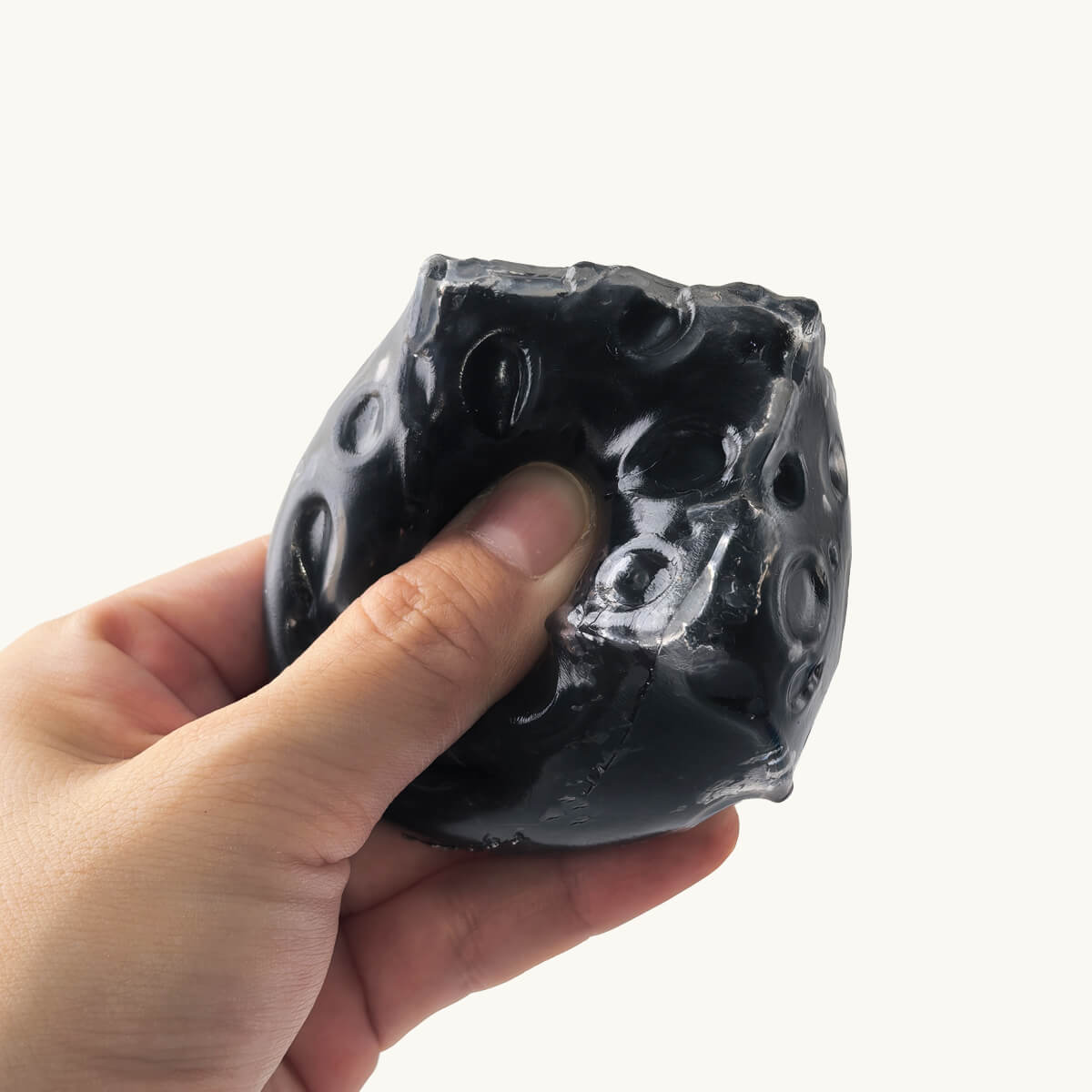 Mini Frosted Blue Cheese Cube Fidget Toy BAMSQUISHY