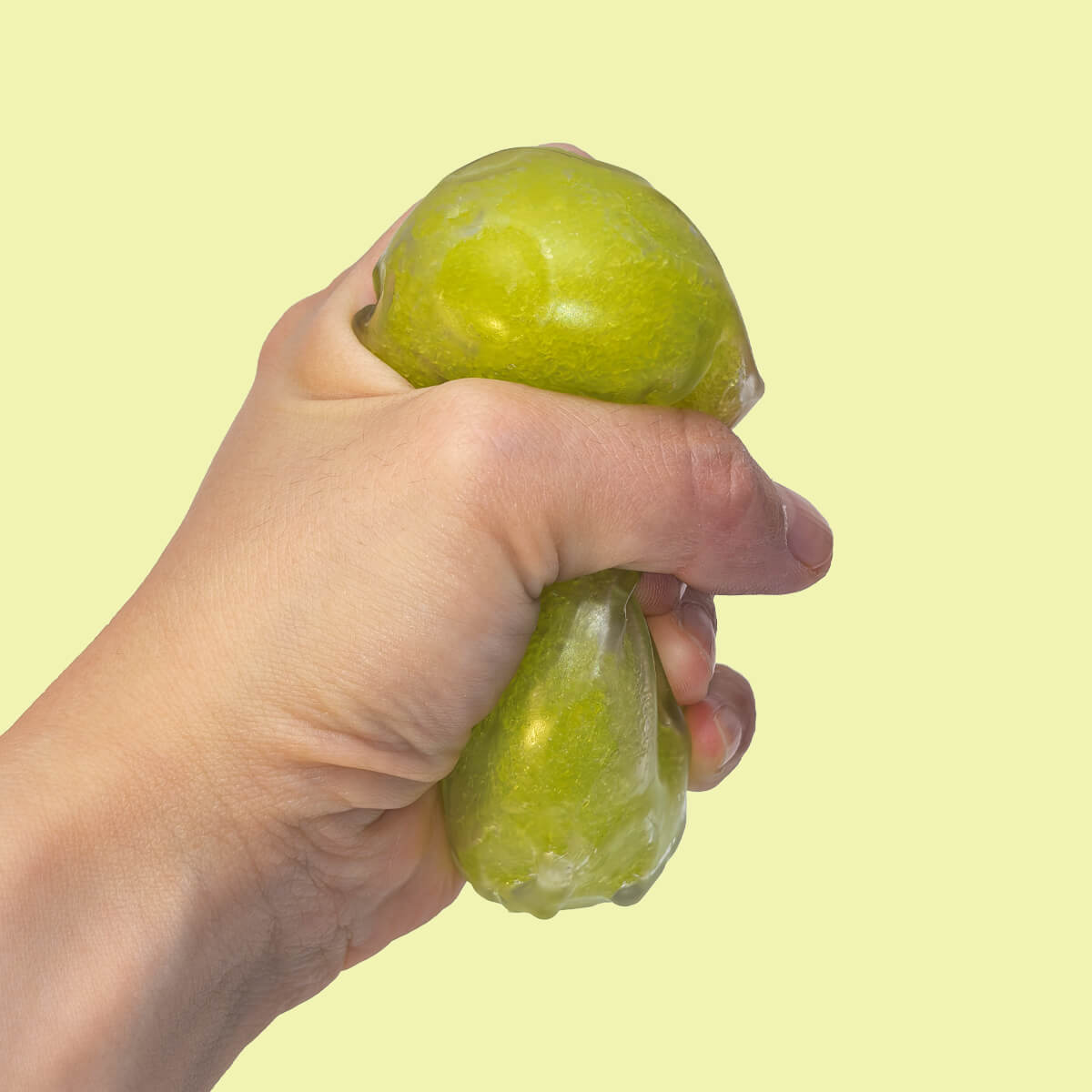 Mini Frosted Grape Cheese Cube Fidget Toy BAMSQUISHY