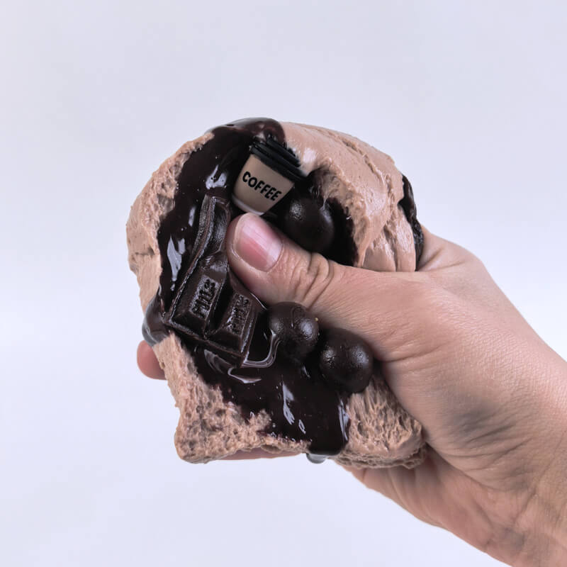 Pearl Chocolate Toast Bam Squishy - BAMSQUISHY