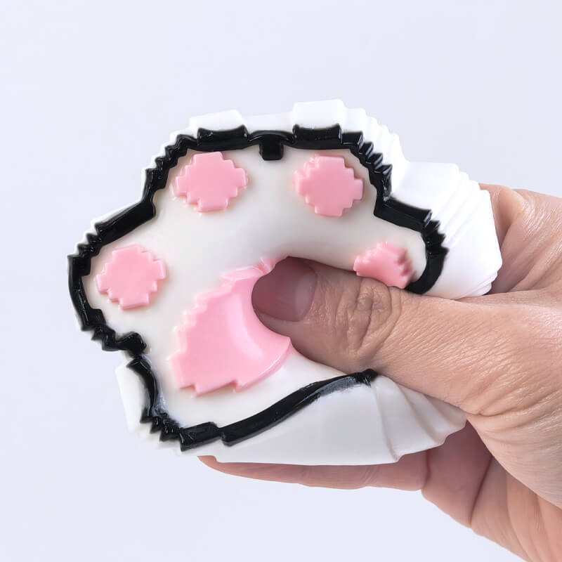 Pixel Cat Paw Bam Squishy - BAMSQUISHY