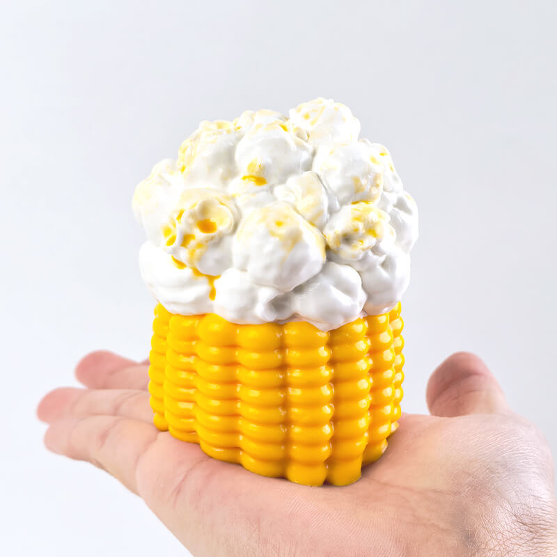 Popcorn Relief Popcorn Corn Bam Squishy | Food Grade Silicone Stress Relief Fidget Toy ...
