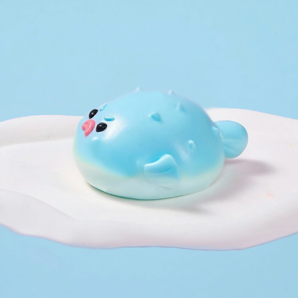 Blue Pufferfish Taba Squishy BAMSQUISHY