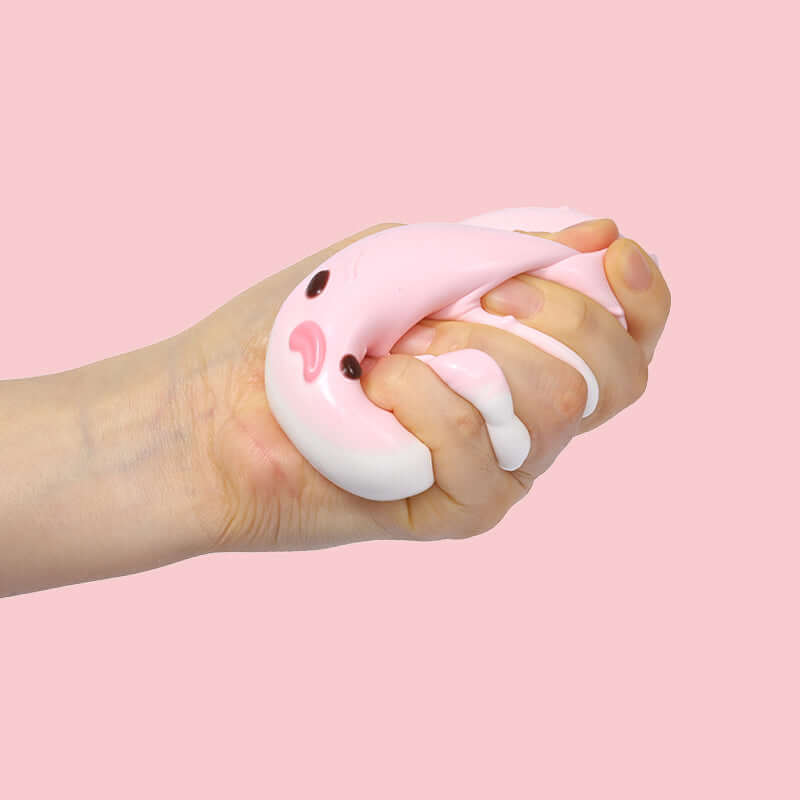 Pink Pufferfish Taba Squishy BAMSQUISHY