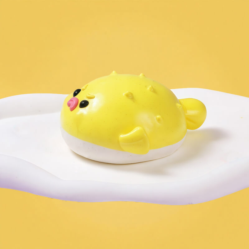 Yellow Pufferfish Taba Squishy BAMSQUISHY