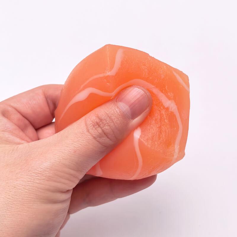 Salmon Fillet Cube Squishy BAMSQUISHY