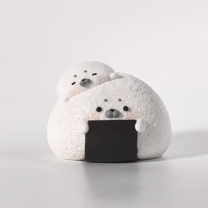Seal Triangle Rice Ball Taba Squishy BAMSQUISHY