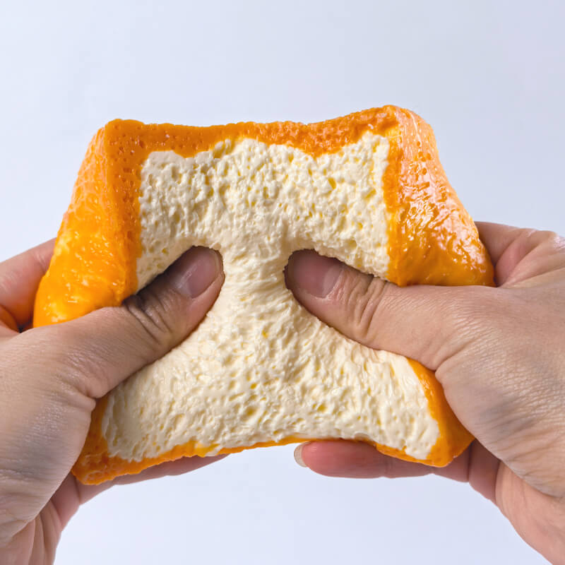 Simple Cheese Toast Bam Squishy - BAMSQUISHY