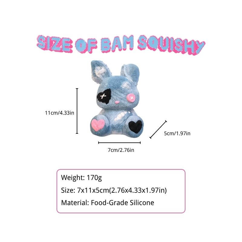 Big Patch Rabbit Bam Squishy BAMSQUISHY