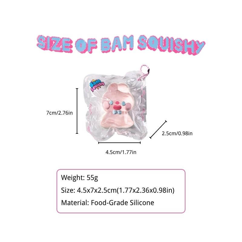 Bling Crystal Rabbit Bam Squishy BAMSQUISHY