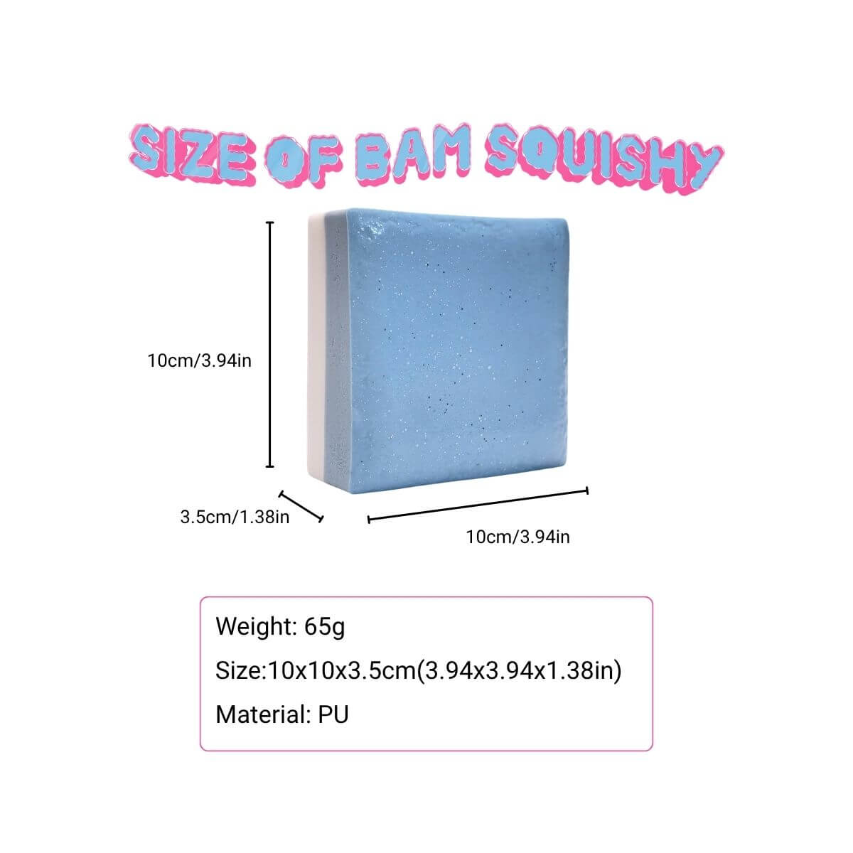 Double Layer Toast Slow Rising Squishy BAMSQUISHY