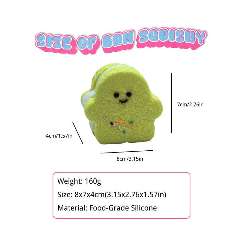 Gingerbread Man Taba Squishy BAMSQUISHY