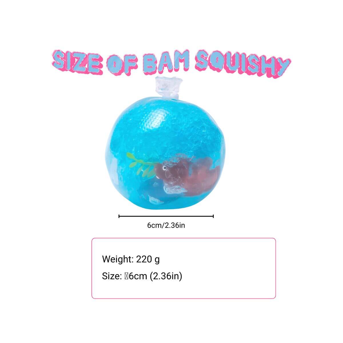 Goldfish Pond Stress Relief Ball BAMSQUISHY