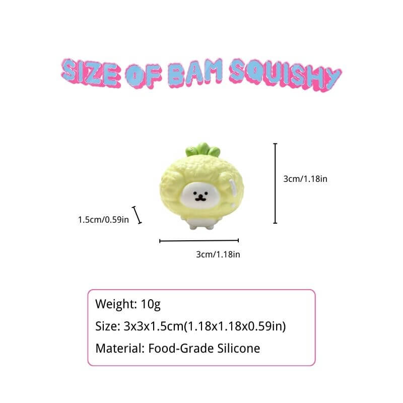 Cute Pinapple Bear Bam Squishy BAMSQUISHY