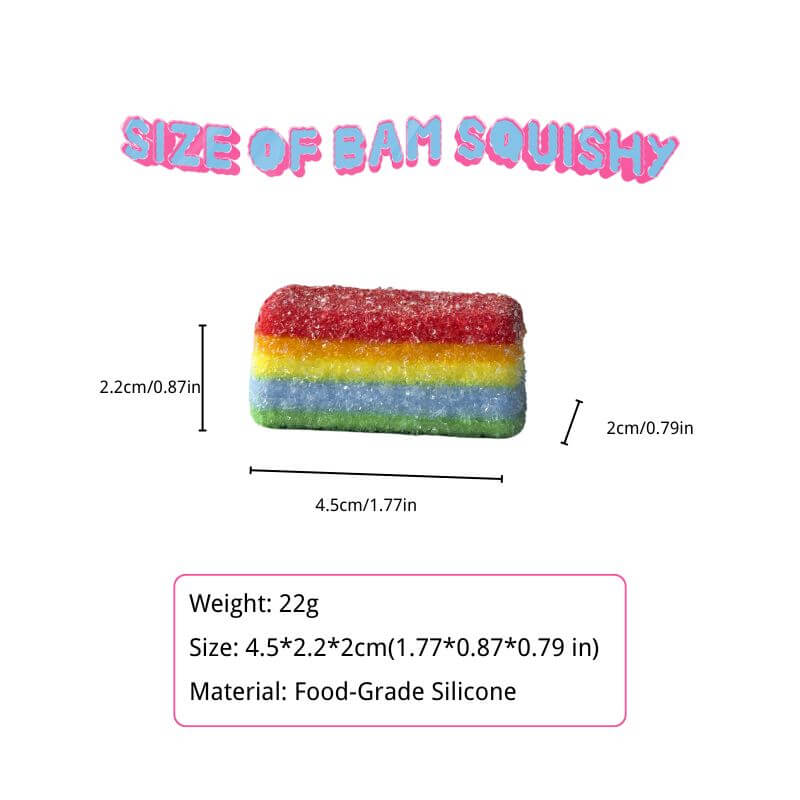 Mini Sour Belt Bam Squishy BAMSQUISHY