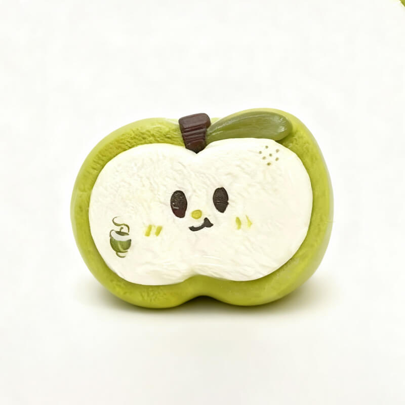 Happy Green Apple Toast Taba Squishy BAMSQUISHY