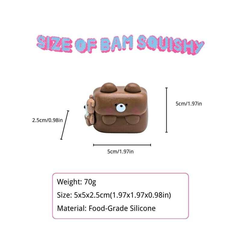 Backpack Bear Taba Squishy BAMSQUISHY