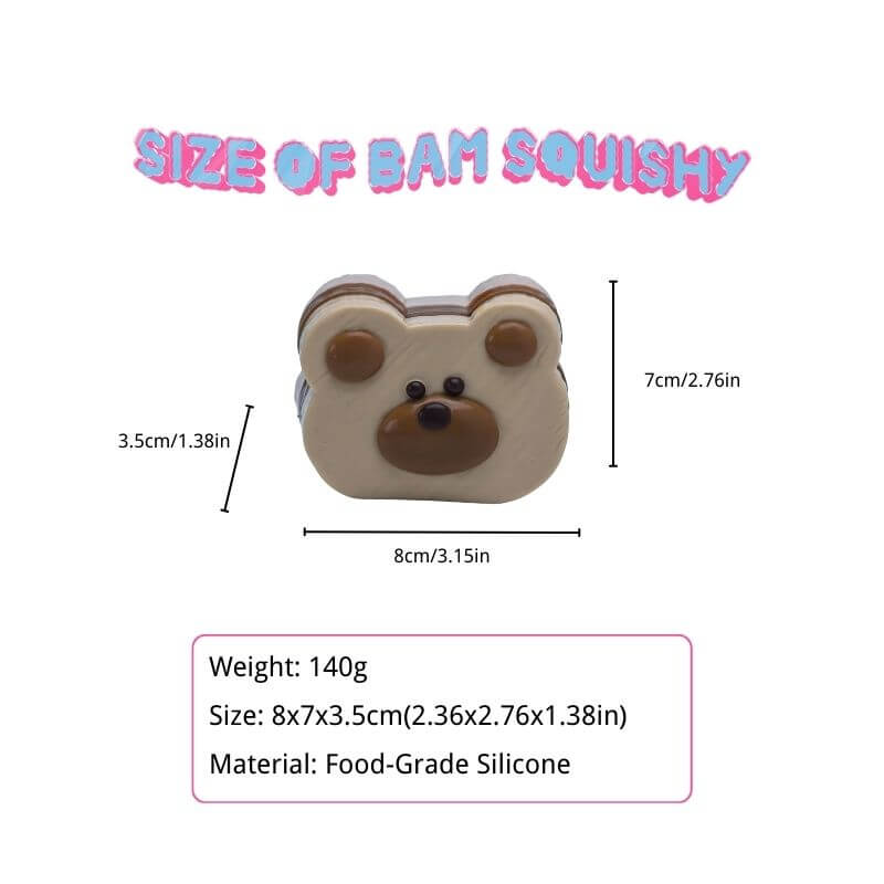 Bear Soufflé Taba Squishy BAMSQUISHY