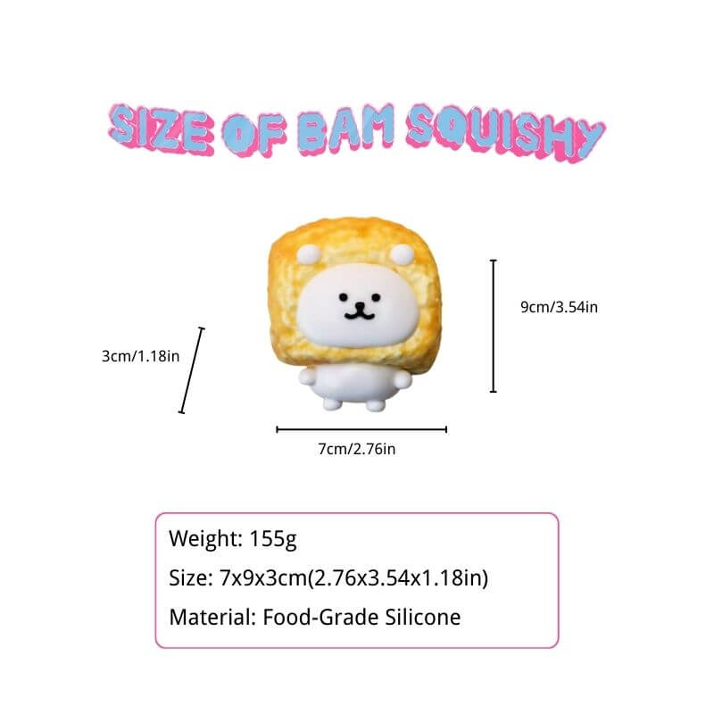 Hawaiian Bear Taba Squishy BAMSQUISHY