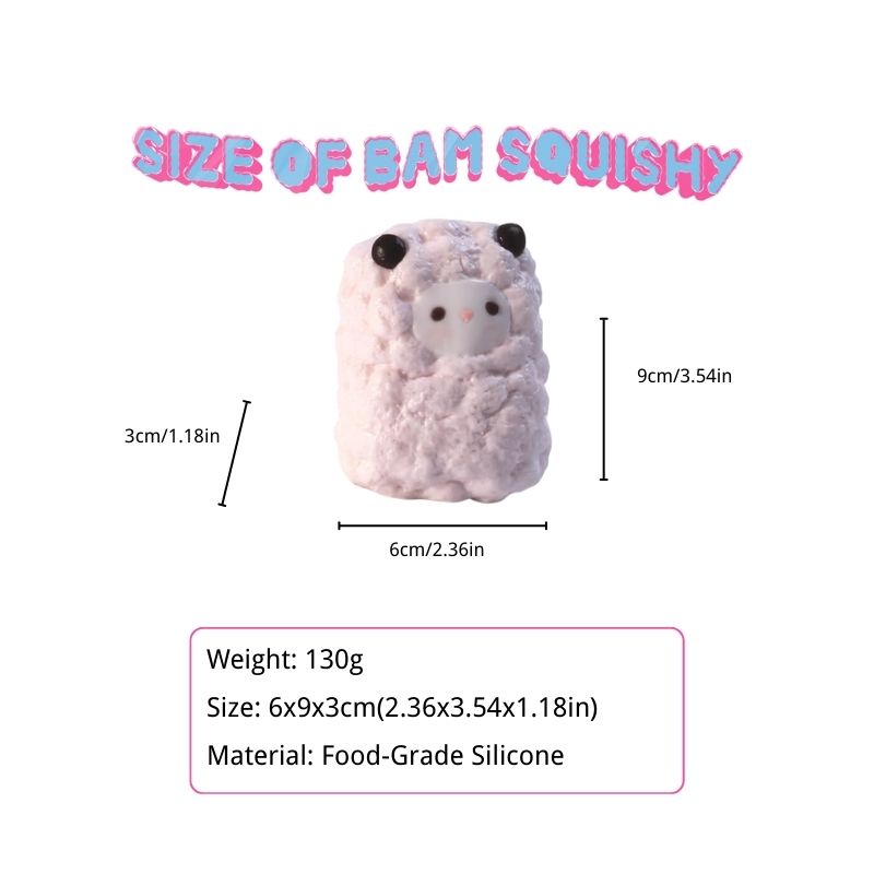 Puffy Lamb Squishy BAMSQUISHY