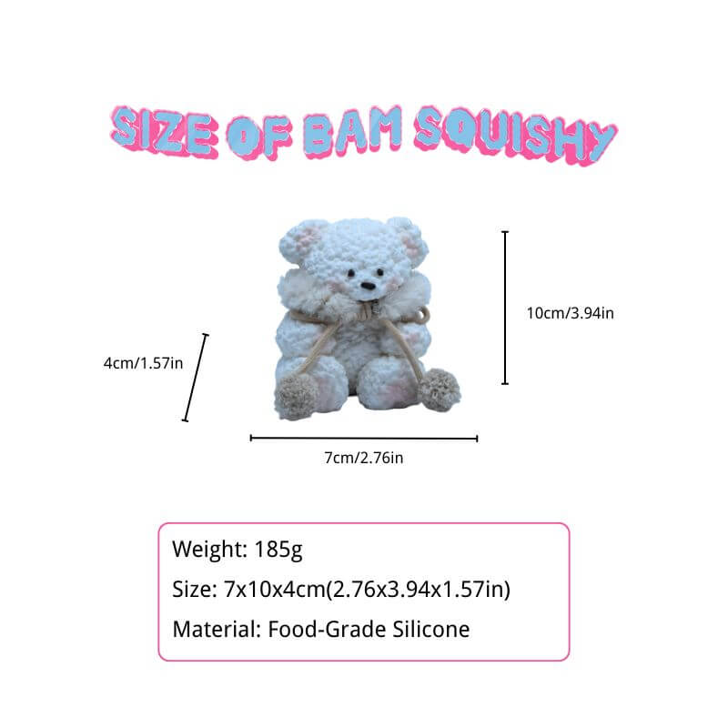 White Bear Taba Squishy BAMSQUISHY